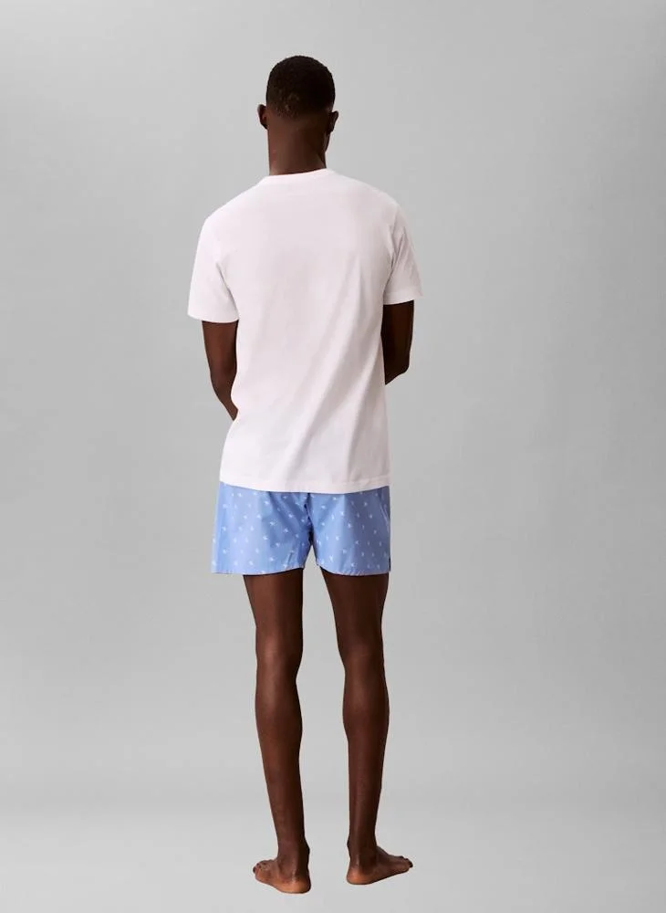 CALVIN KLEIN Poplin Short Sleeve T-Shirt And Boxers Set